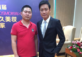 广州风暴娱乐与明星合影