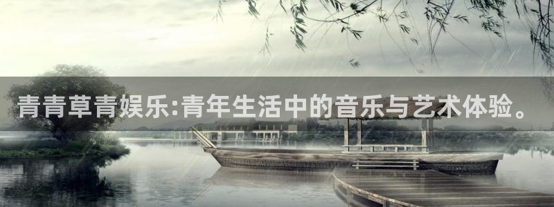 风暴娱乐官网：青青草青娱乐:青年生活中的音乐与艺术体验。